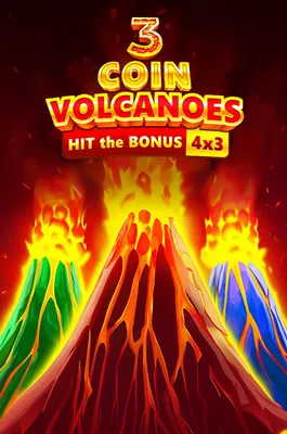 3 Coin Volcanoes tragamonedas explosiva MEX90